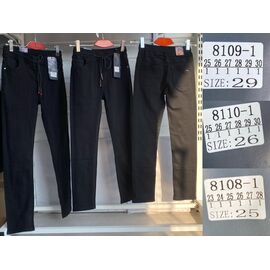 Джинси чоловічі 8110-1 black р.25-30 "God Baron" недорого оптом від прямого постачальника