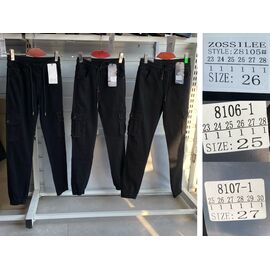 Джинси чоловічі Z8105 black р.23-28 "God Baron" недорого оптом від прямого постачальника