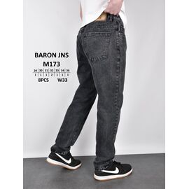 Джинси чоловічі M173 black р.29-36 "God Baron" недорого оптом від прямого постачальника