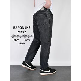 Джинси чоловічі M172 black р.28-36 "God Baron" недорого оптом від прямого постачальника