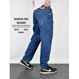 Джинси чоловічі M2309 blue р.28-36 "God Baron" недорого оптом від прямого постачальника