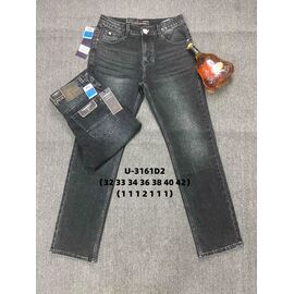 Джинси чоловічі U3161D2 grey р.32-42 "God Baron" недорого оптом від прямого постачальника