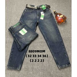 Джинси чоловічі 8809 blue р.32-36 "God Baron" недорого оптом від прямого постачальника