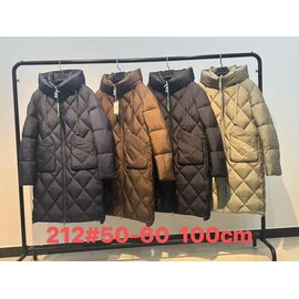 Фотография Куртка женская зимняя 212 black р.50-60 "Yafeier" недорого оптом от прямого поставщика