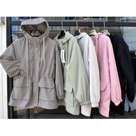 Куртка жіноча демісезонна 24839 pink р.M-L "Yafeier" недорого оптом від прямого постачальника