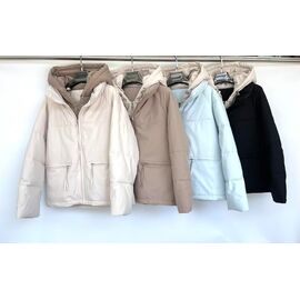 Куртка жіноча демісезонна 25165 d.beige р.M-2XL "Yafeier" недорого оптом від прямого постачальника