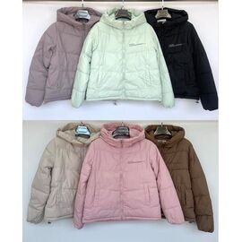 Куртка жіноча демісезонна 8076 beige р.M-2XL "Yafeier" недорого оптом від прямого постачальника