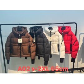 Куртка жіноча демісезонна A02 red р.S-2XL "Yafeier" недорого оптом від прямого постачальника