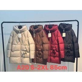 Куртка жіноча демісезонна A20 beige р.S-2XL "Yafeier" недорого оптом від прямого постачальника