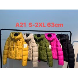 Куртка жіноча демісезонна A21 black р.S-2XL "Yafeier" недорого оптом від прямого постачальника