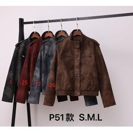 Фотография Куртка женская демисезонная P51-1 black р.S-L "Yafeier" недорого оптом от прямого поставщика