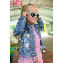 Джинсова дитяча куртка розмірний ряд XS, S, M, L, XL, 2XL відповідають 92,98,104,110,116,122 "PARTNERS"