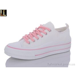 Фотография Кеды женские стильные Весна/осень G610-6 (8 пар р.37-41) "Lilin" недорого оптом от прямого поставщика