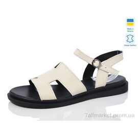 Фотография Босоножки женские летние Лето 513 беж к. (6 пар р.36-40) "Sali" недорого оптом от прямого поставщика