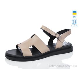 Фотография Босоножки женские летние Лето 513 капучино к. (6 пар р.36-40) "Sali" недорого оптом от прямого поставщика