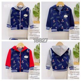 Кофта дитяча спортивна на хлопчика 18827 blue-red р.2-5 "Фунтик" недорого оптом від прямого постачальника