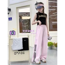 Фотография Штаны детские спортивные на девочку D702 black р.28-32 "Фунтик" недорого оптом от прямого поставщика