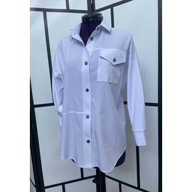 Сорочка дитяча на дівчинку IB525 white р.134-158 "iBamBino" недорого оптом від прямого постачальника