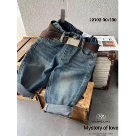 Фотография Джинсы детские на мальчика 22703 blue р.90-130 "Meloria" недорого оптом от прямого поставщика