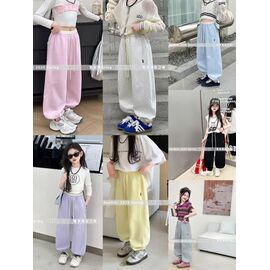 Фотография Штаны детские спортивные на девочку 2508 l.blue р.110-150 "Meloria" недорого оптом от прямого поставщика