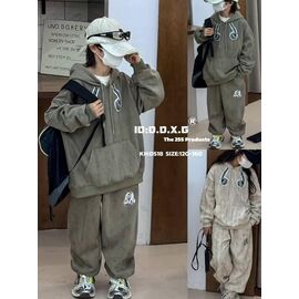 Фотография Костюм детский спортивный на мальчика 518 khaki р.120-160 "Meloria" недорого оптом от прямого поставщика