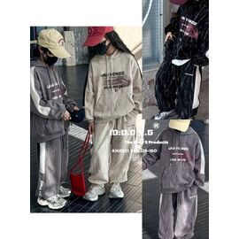 Фотография Костюм детский спортивный унисекс 531 black р.120-160 "Meloria" недорого оптом от прямого поставщика