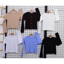 Фотография Свитер детский на девочку 5361 brown р.8-14 "Meloria" недорого оптом от прямого поставщика