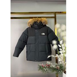 Фотография Курка детская зимняя на мальчика 829 black р.122-146 "Delfinka" недорого оптом от прямого поставщика