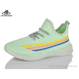 Фотография Кроссовки детские модные Лето PV81A-3 green (12 пар р.32-37) "Jibukang" недорого оптом от прямого поставщика