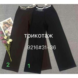 Жіночі штани 9216-2 brown р.31-36 "Immei" недорого оптом від прямого постачальника
