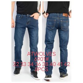 Фотография Джинсы мужские 6901 blue р.32-42 "LILY" недорого оптом от прямого поставщика