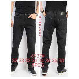 Фотография Джинсы мужские 6937 d.grey р.32-38 "LILY" недорого оптом от прямого поставщика