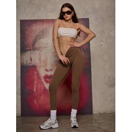 Фотография Лосины женские 400736 brown р.S-XL "Little Secret" недорого оптом от прямого поставщика