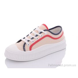 Кеди жіночі стильні Весна/осінь 808-3 (8 пар р.36-41) "Xifa" недорого оптом від прямого постачальника