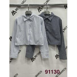 Сорочка жіноча 91130 l.grey р.S-L "Met&March" недорого оптом від прямого постачальника