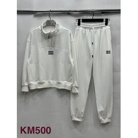 Костюм спортивний жіночий теплий KM500 white р.S-L "Met&March" недорого оптом від прямого постачальника