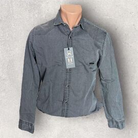 Фотография Рубашка мужская 5255 grey р.S-2XL "ROLADA" недорого оптом от прямого поставщика