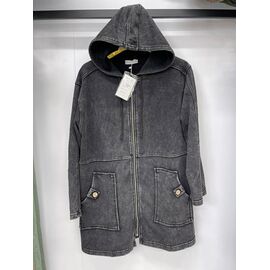 Куртка жіноча демісезонна KL11 grey р.2XL-5XL "Kaffir Lily" недорого оптом від прямого постачальника