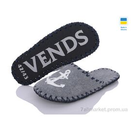 Фотография Тапки мужские домашние Весна/осень 334M сірий (9 пар р.40-45) "Active" недорого оптом от прямого поставщика