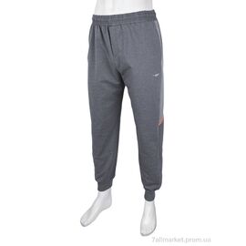 Спортивні штани чоловічі Весна/осінь 1689 grey (5 шт. р.сітка3XL-5XL) "Red Hat" недорого оптом від прямого постачальника