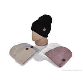 Жіноча шапка Весна/осінь 9-01 mix (5 шт. р.сіткаOne size) "TUZZI" недорого оптом від прямого постачальника