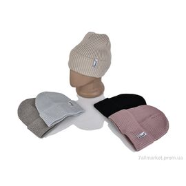 Жіноча шапка Весна/осінь 9-03 mix (5 шт. р.сіткаOne size) "TUZZI" недорого оптом від прямого постачальника