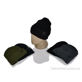 Фотография Шапка мужская Весна/осень 9-11PM mix (5 шт. р.сетка One size) "TUZZI" недорого оптом от прямого поставщика