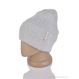 Жіноча шапка Зима 9-13 grey (5 шт. р.сіткаOne size) "TUZZI" недорого оптом від прямого постачальника