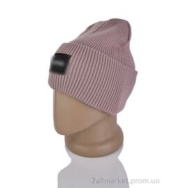 Жіноча шапка Зима 9-17 pink (5 шт. р.сіткаOne size) "TUZZI" недорого оптом від прямого постачальника