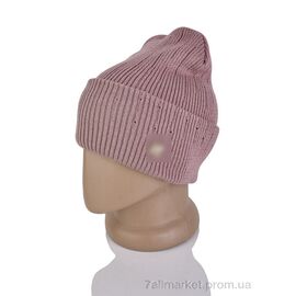 Жіноча шапка Зима 9-14 d.pink (5 шт. р.сіткаOne size) "TUZZI" недорого оптом від прямого постачальника