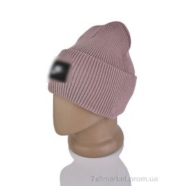 Жіноча шапка Зима 9-15 pink (5 шт. р.сіткаOne size) "TUZZI" недорого оптом від прямого постачальника