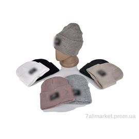 Жіноча шапка Зима 9-15 mix (5 шт. р.сіткаOne size) "TUZZI" недорого оптом від прямого постачальника