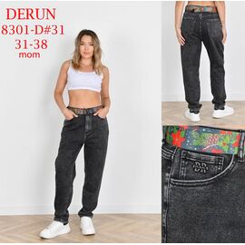 Фотография Джинсы женские 8301D black р.31-38 "Leen" недорого оптом от прямого поставщика
