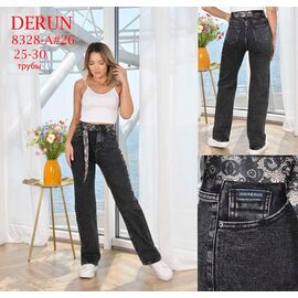 Фотография Джинсы женские 8328A black р.25-30 "Leen" недорого оптом от прямого поставщика